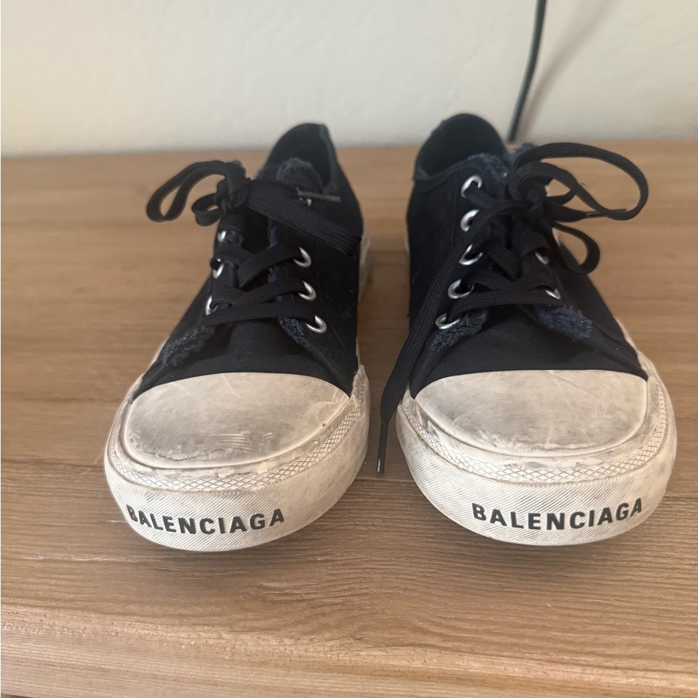 Balenciaga Black High-Top Sneakers